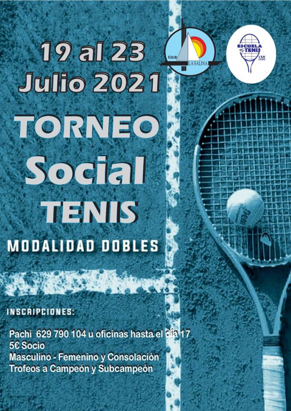 TORNEO SOCIAL TENIS DOBLES