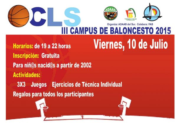 III CAMPUS DE BALONCESTO 2015