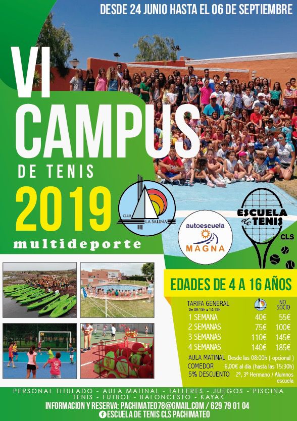 CAMPUES DE TENIS 2019