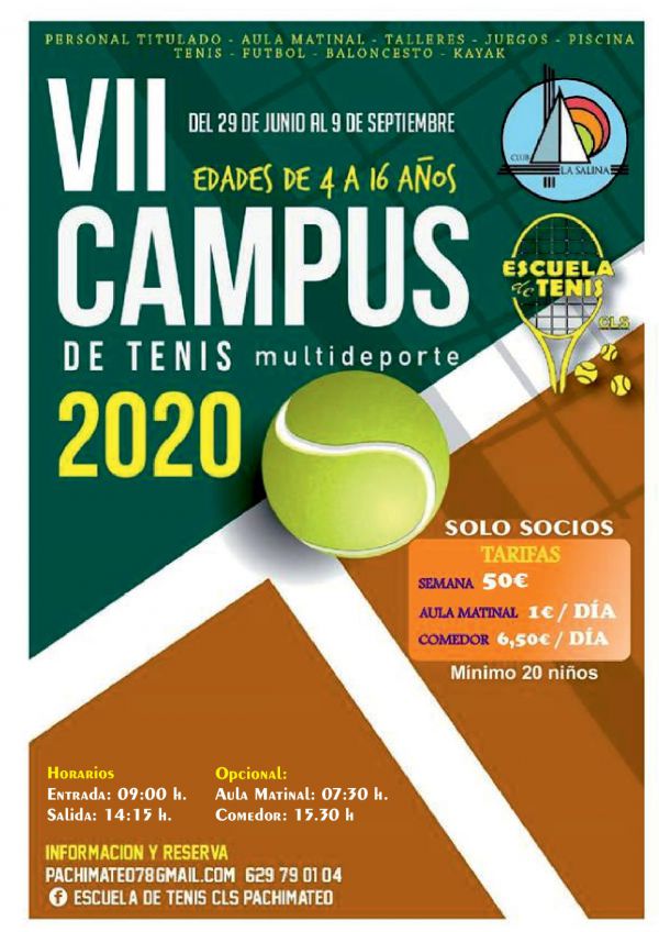 CAMPUS DE TENIS  2020