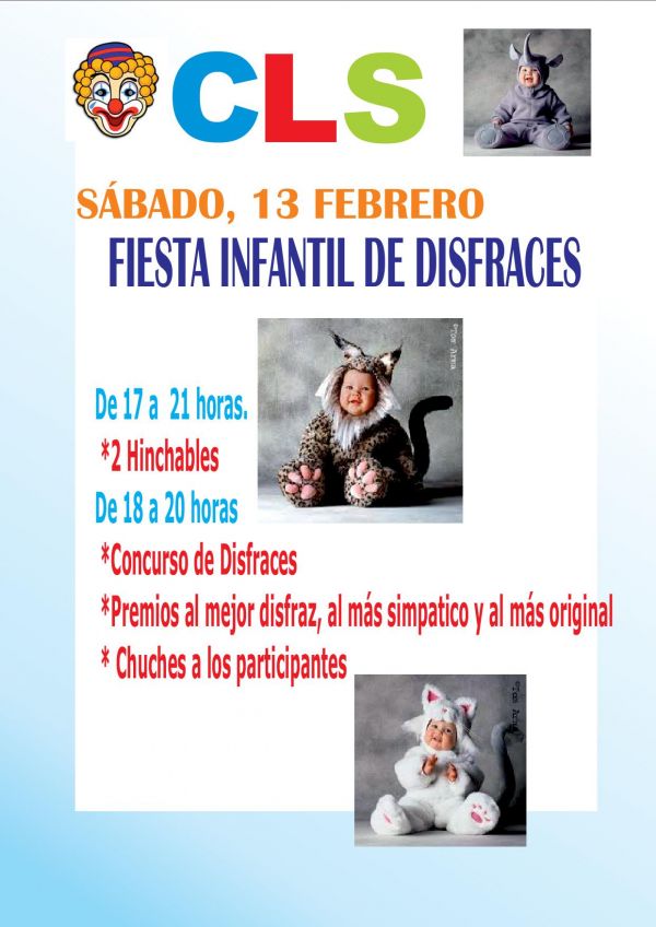 FIESTA INFANTIL DISFRACES