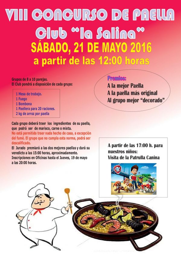 VIII CONCURSO DE PAELLA