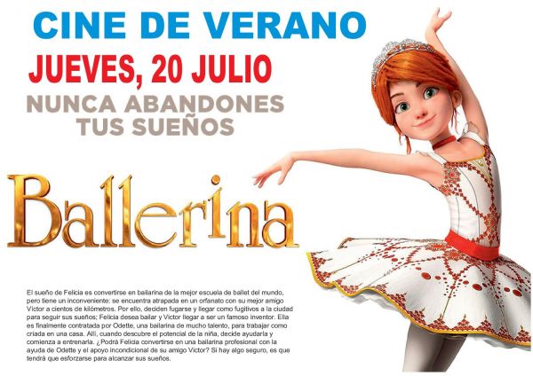 JUEVES, 20 JULIO . CINE DE VERANO 