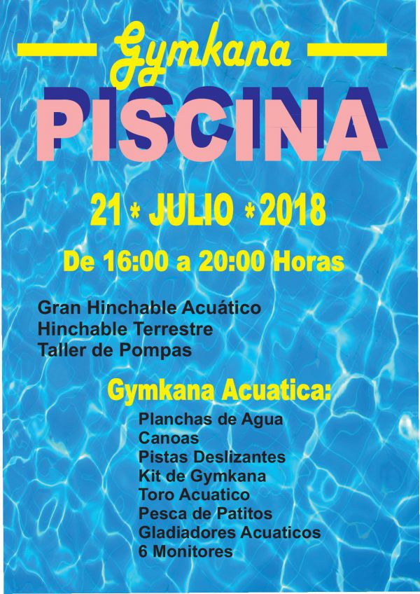 GYMKANA PISCINA 21 DE JULIO