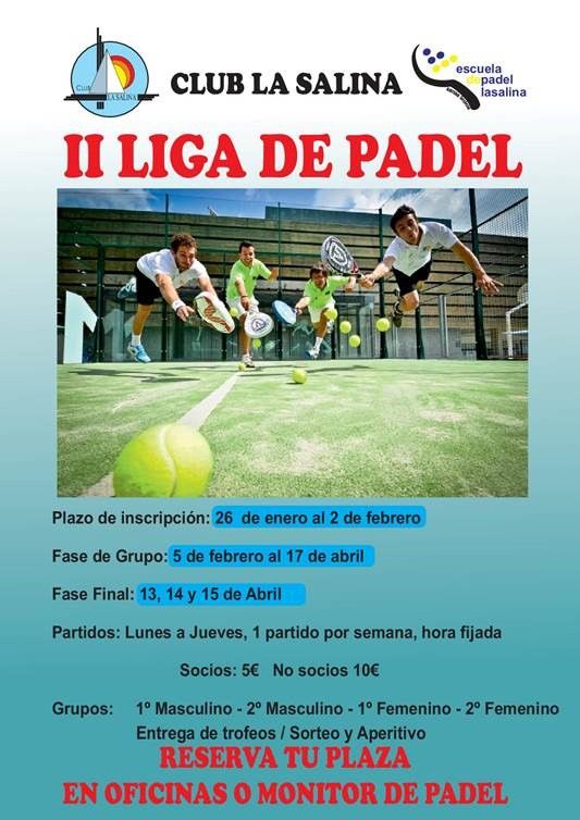 II LIGA DE PADEL 