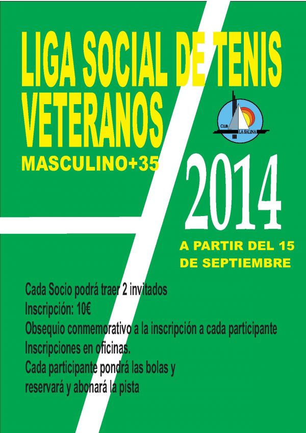 LIGA SOCIAL DE TENIS VETERANOS