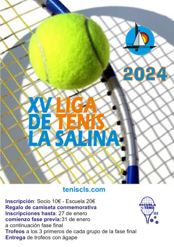 XV LIGA DE TENIS 2024