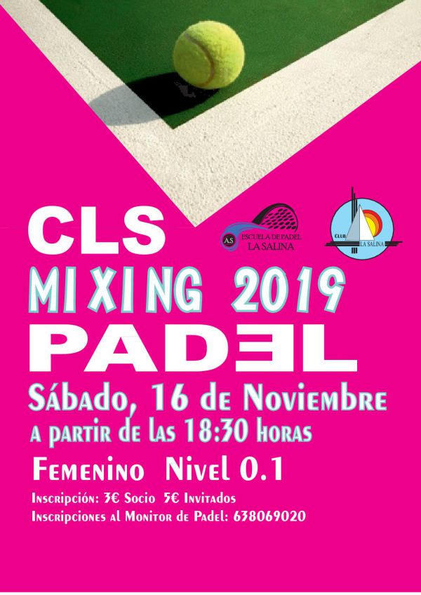 MIXING FEMENINO DE PADEL