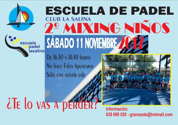 MIXING PADEL NIÑOS