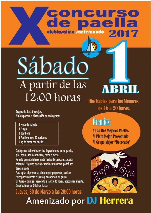 X CONCURSO DE PAELLAS