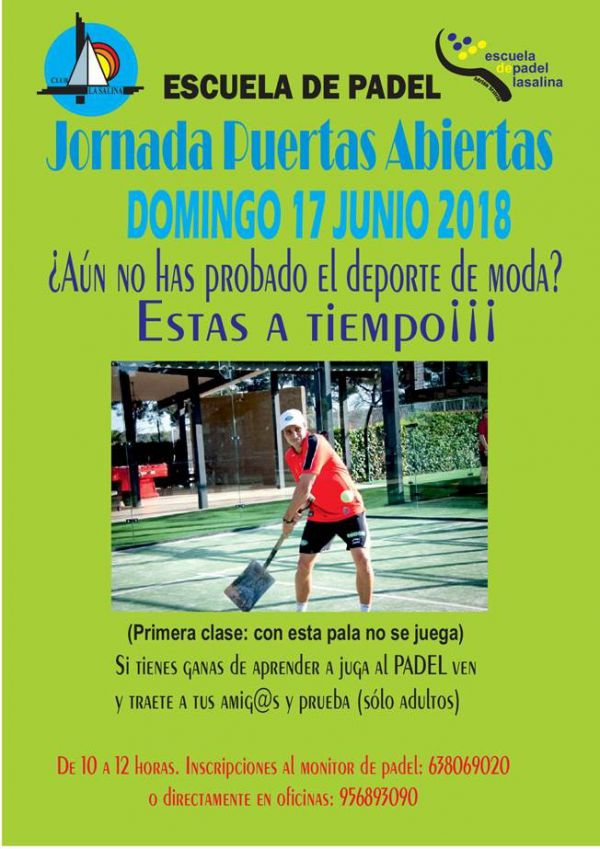 JORNADA ESCUELA DE PADEL 