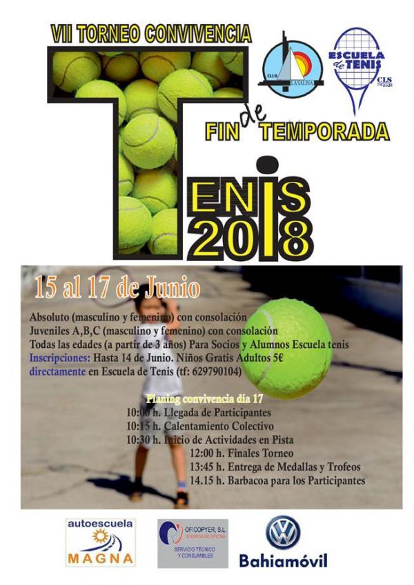 VII TORNEO CONVIVENCIA ESCUELA TENIS 