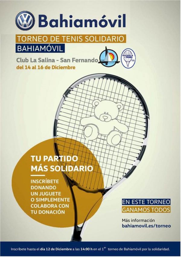 TORNEO TENIS SOLIDARIO BAHIAMOVIL CLUB LA SALINA