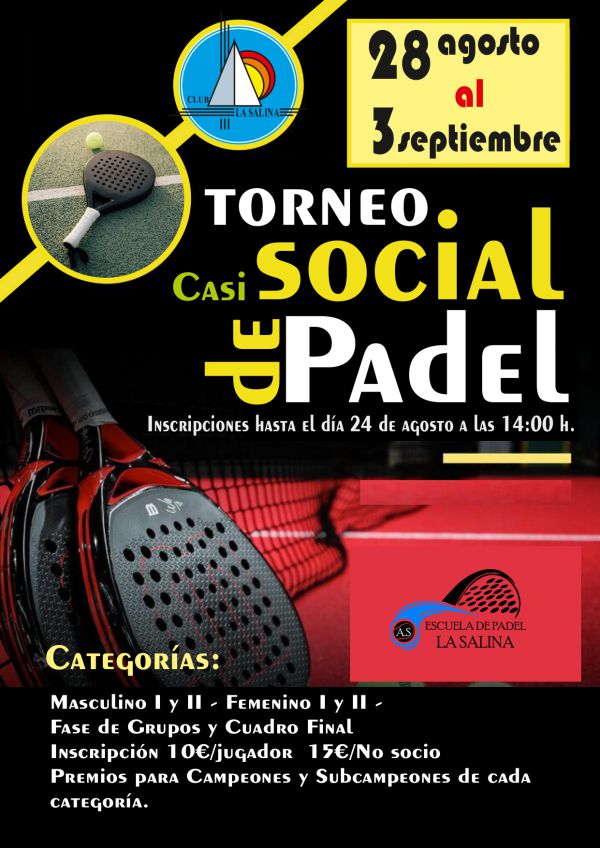 TORNEO SOCIAL PADEL