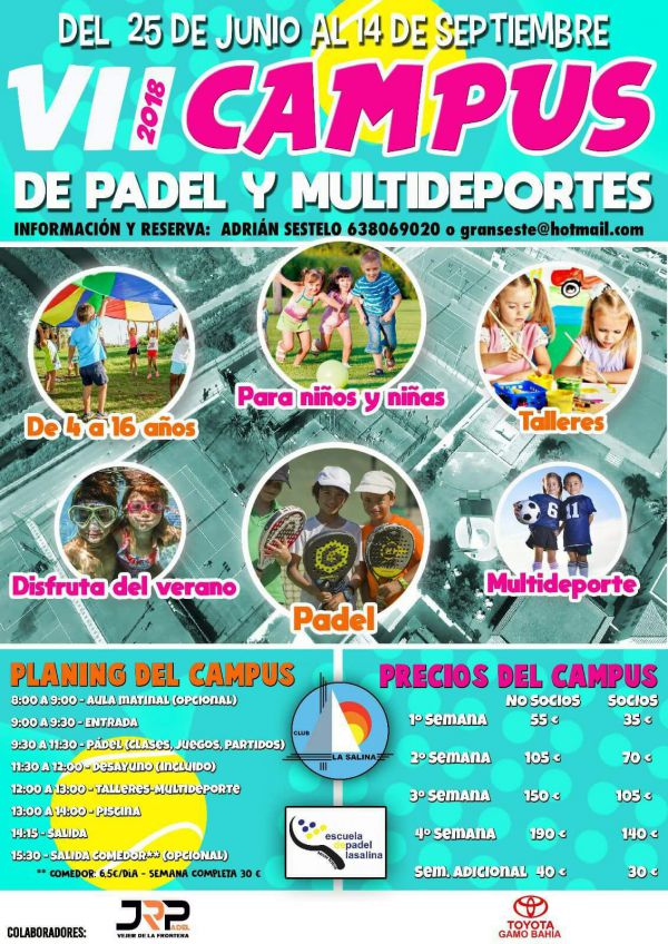 CAMPUS DE PADEL 2018