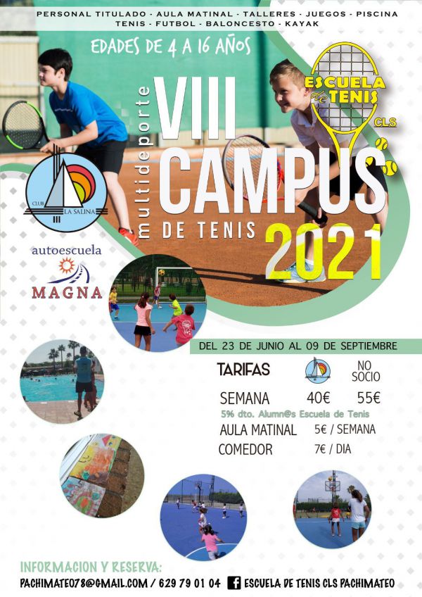 CAMPUS DE TENIS 2021