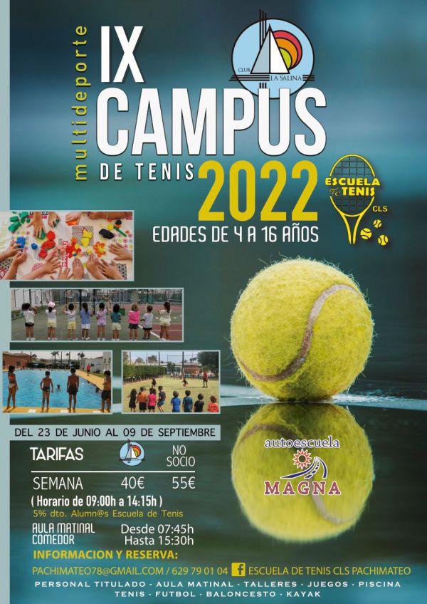 CAMPUS DE TENIS 2022