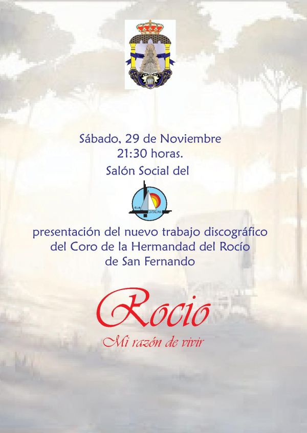 PRESENTACION DISCO CORO HDAD. DEL ROCIO SAN FERNANDO