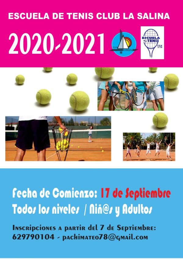 ESCUELA DE TENIS 2020-2021