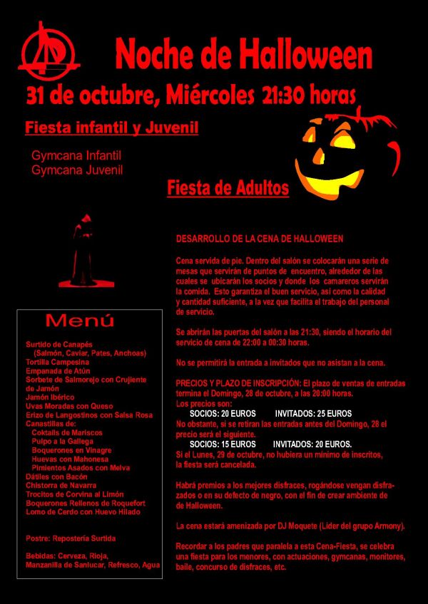 FIESTA DE HALLOWEEN