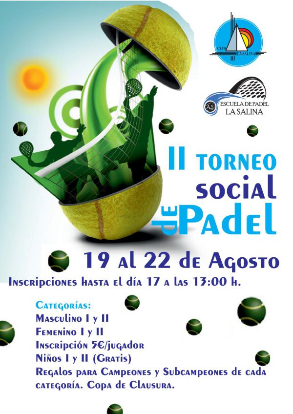 TORNEO SOCIAL DE PADEL