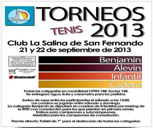 TORNEO DE TENIS 