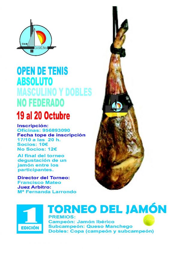 OPEN DE TENIS. TROFEO DEL JAMON