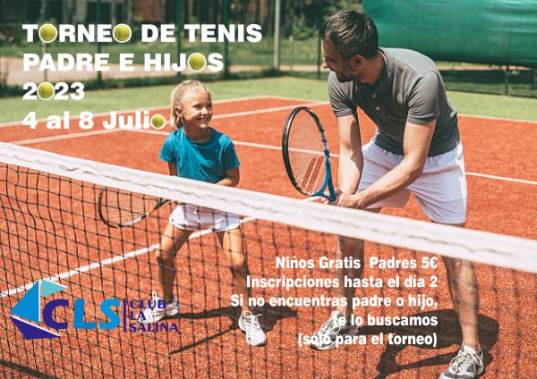 TORNEO DE TENIS PADRES E HIJOS 